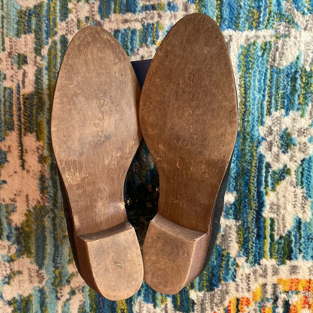 Splendid Hampton Black Python Booties - Picture 4 of 5